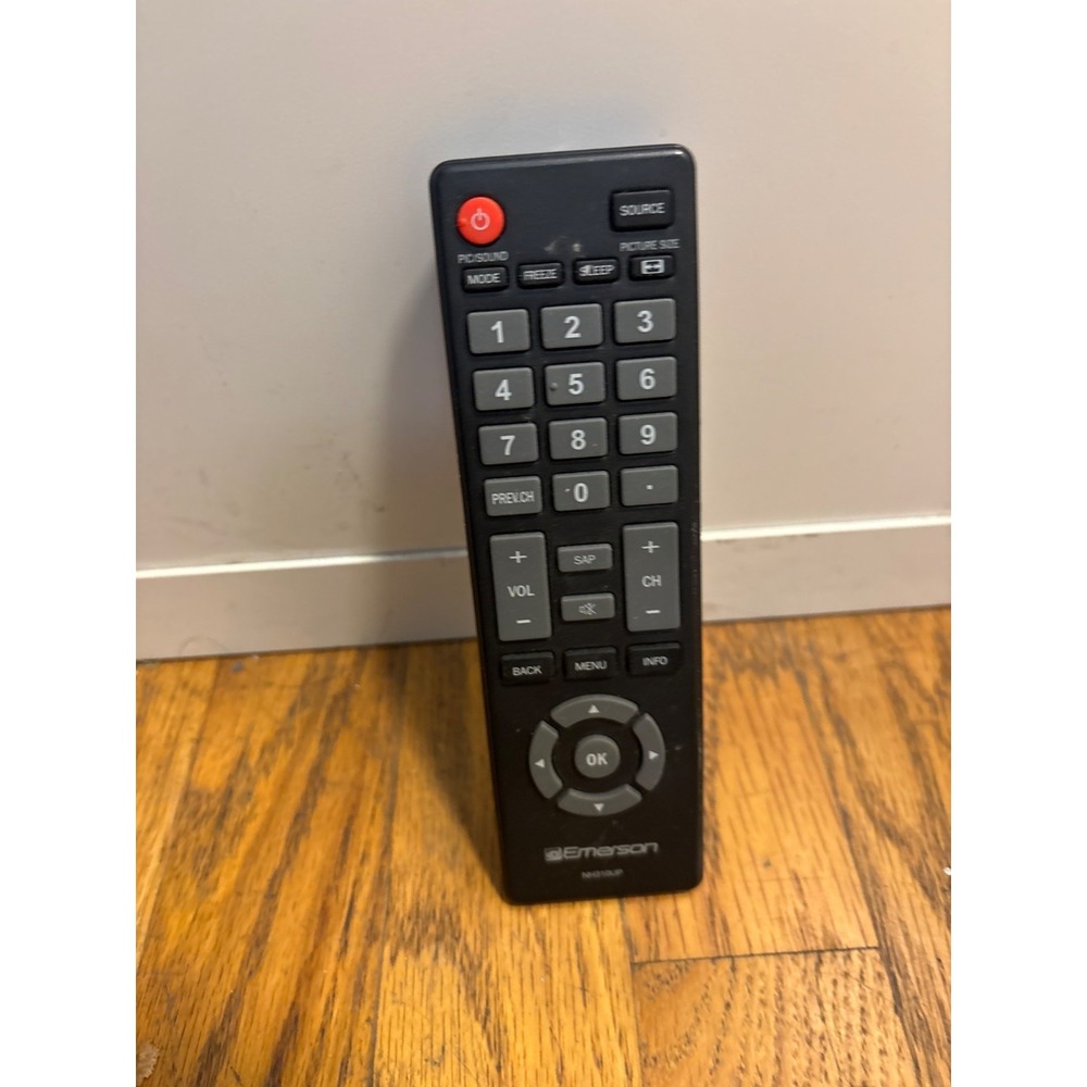 Emerson TV Remote Control NH101UNP Black Replacement Universal